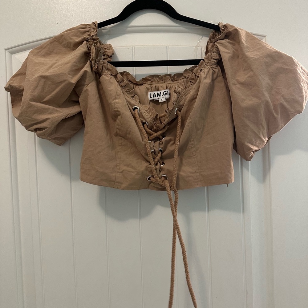 I.AM.GIA tie top